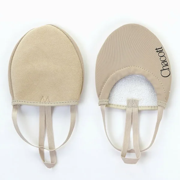 Sapatilha Ginástica Rítimica - 2way Stretch Half Shoes - Bege - Chacott - Imagem 2